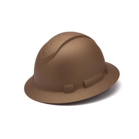 Pyramex - Ridgeline Full Brim Hard Hat - Copper-Ridgeline Full Brim 4 Pt Ratchet Suspension HP54118